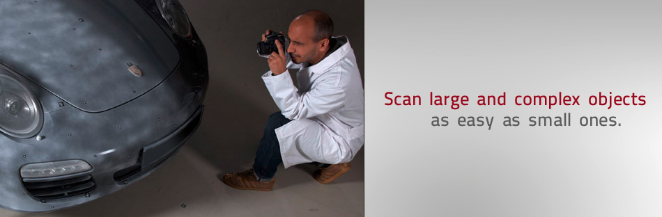 Scan large and complex objects as easy as small ones